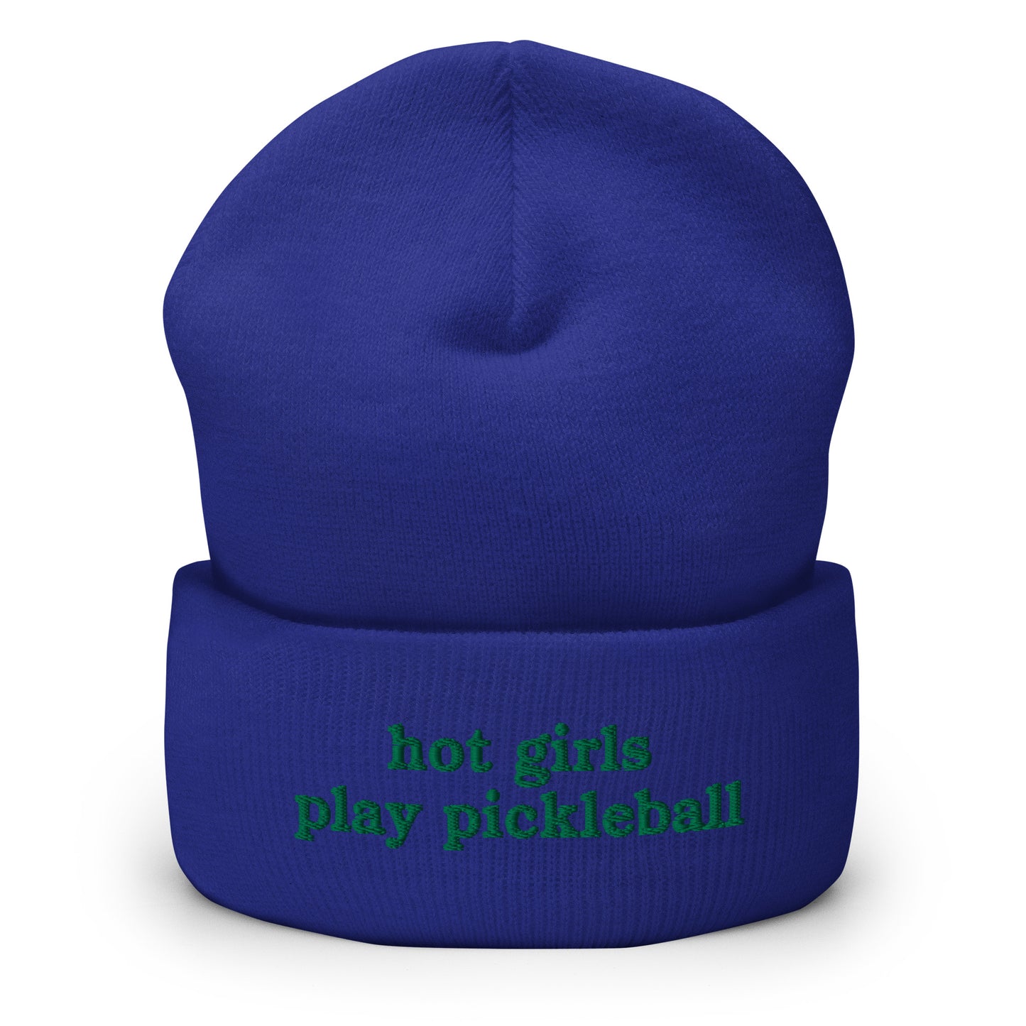 Hot Girls Play Pickleball Beanie