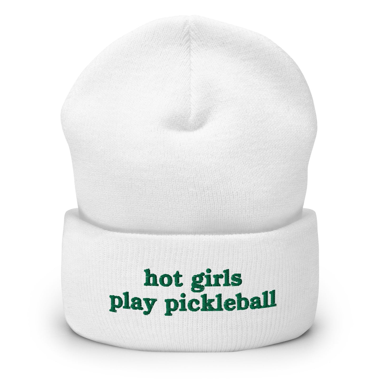 Hot Girls Play Pickleball Beanie