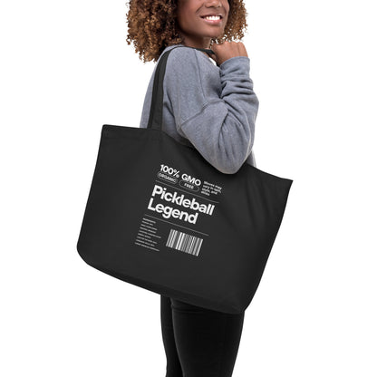 Large organic tote bag