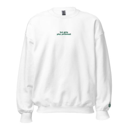 Hot Girls Play Pickleball Crewneck